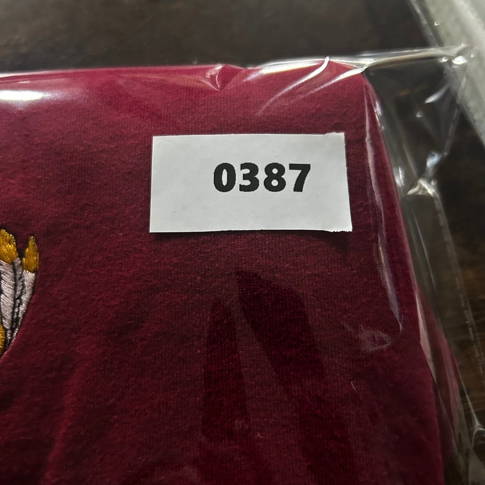 Vintage Washington Redskins Trench Ultra T-Shirt XL Burgundy Single Stitch USA - Picture 7 of 7